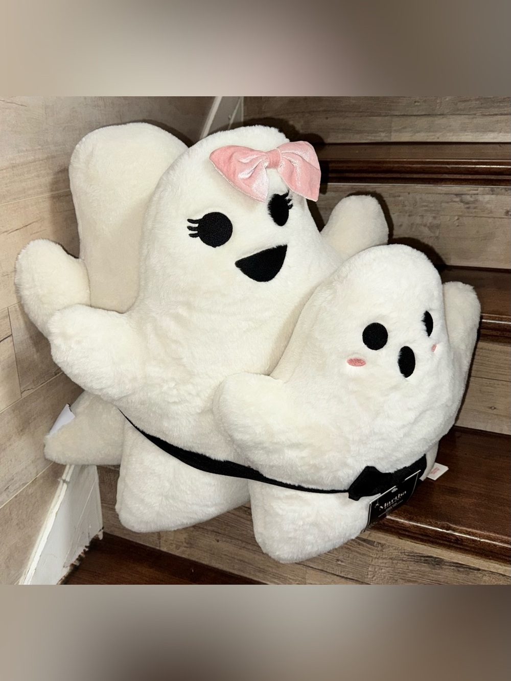 Cute 🥰 Ghost 👻 👻 👻 family plush Pillows set of 3 Super Soft by Martha Stewart